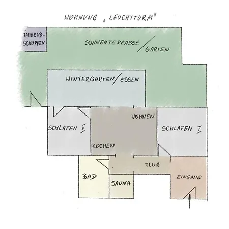 Leuchtturm Buesum, Exklusiv, Sauna